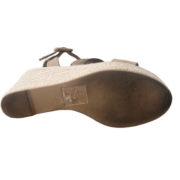 Soda Wedge Espadrille Sandal Excellent Condition Size 7 - Picture 9 of 9